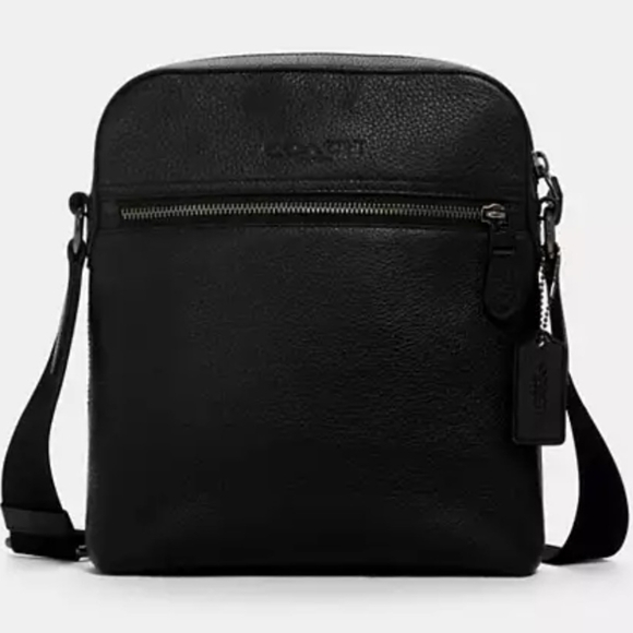 Coach...Houston Flight Bag In Signature Canvasx - Picture 11 of 13